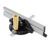 Miter Gauge And Aluminum Miter Fence Both Sides 60 Angle Adjustable Repetitive Cut Flip Stop And Tenon Gauge For Table