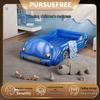 Pursuefree Inflatable Racing Car Mattress for Kids - Indoor & Outdoor Use