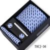 Men's 4-Piece Tie Gift Set for Business, Wedding, and Formal Wear.