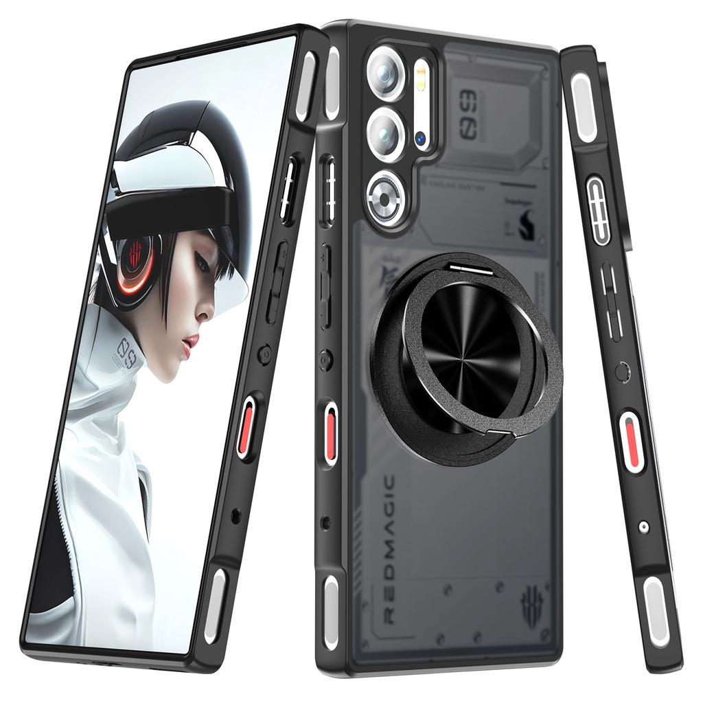 For Asus ROG Phone 8 5G/8 Pro 5G Magnetic Case TPU + PC Rotary Kickstand Phone Cover