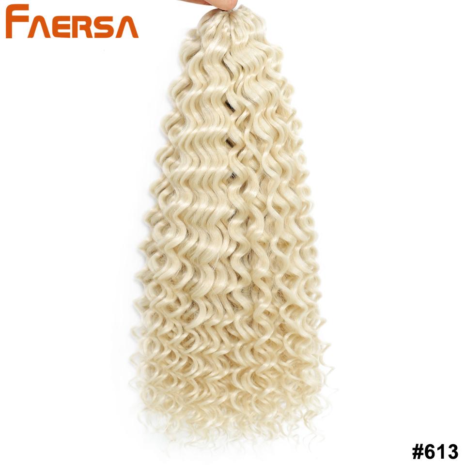 14 Inch Marshmallow Afro Curl Crochet Hair SyntheticTwist Braid Kinky Curly Braiding Hair Extensions Ombre Blonde For Black Women
