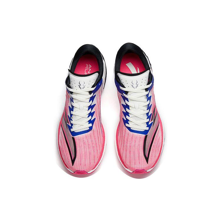 Anta C202 4.0 Nitrogen Technology Breathable Lightweight Low-Top Running Shoes Men sneaker White Black Pink 112235562-6