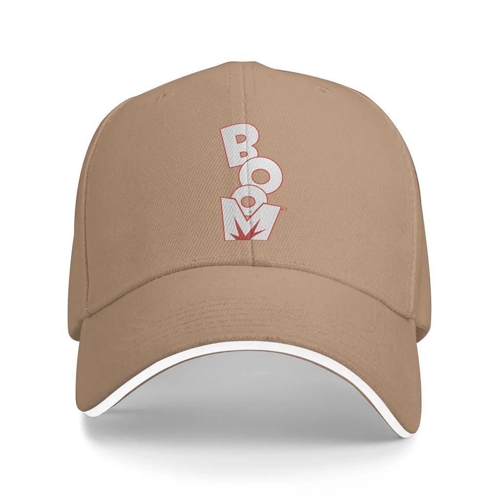 Art Letter Printed Baseball Cap Boom Outdoor Sports Breathable Trucker Hat Unisex Men Classic Print Snapback Cap