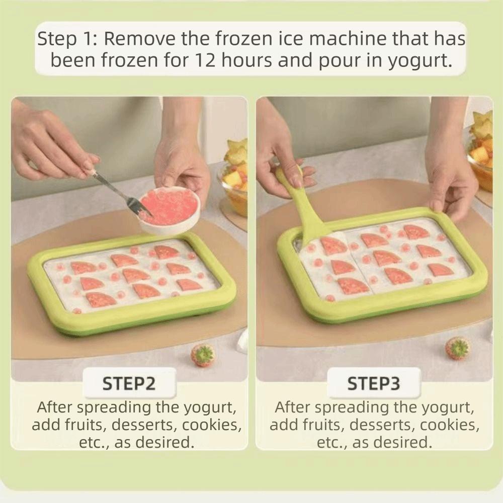 Multifunctional Ice Cream Maker Instant Sweet Spot Cold Plate  Summer Season