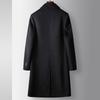 Autumn and Winter Long Knee Wool Trench Coat Middle-aged and Young People Light Luxury Business Double-sided Woolen Lapel Warm Jacket