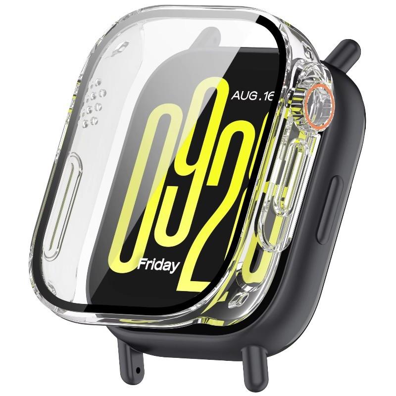 Change To Ultra Case for Xiaomi Redmi Watch 5 Lite / Active Tempered Glass Shell & Screen Protector Cover Accessories