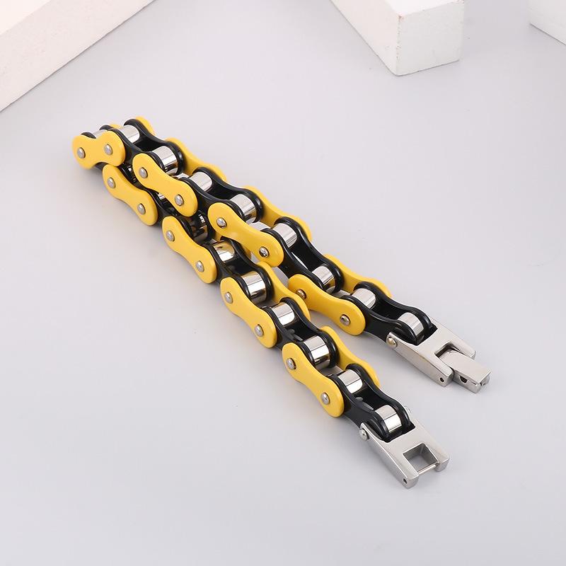 Męska bransoletka rowerowa w stylu rockowego hip-hopu