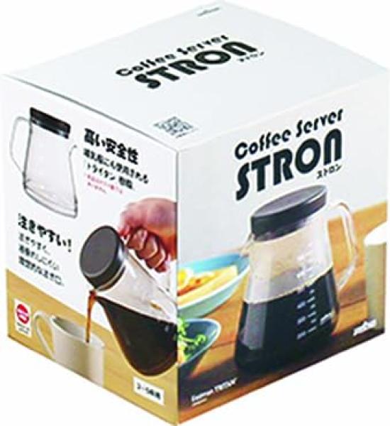 Akebono Sangyo Unbreakable Coffee Server 750ml Black Stron 750 Dishwasher Safe Made in Japan TW-3727