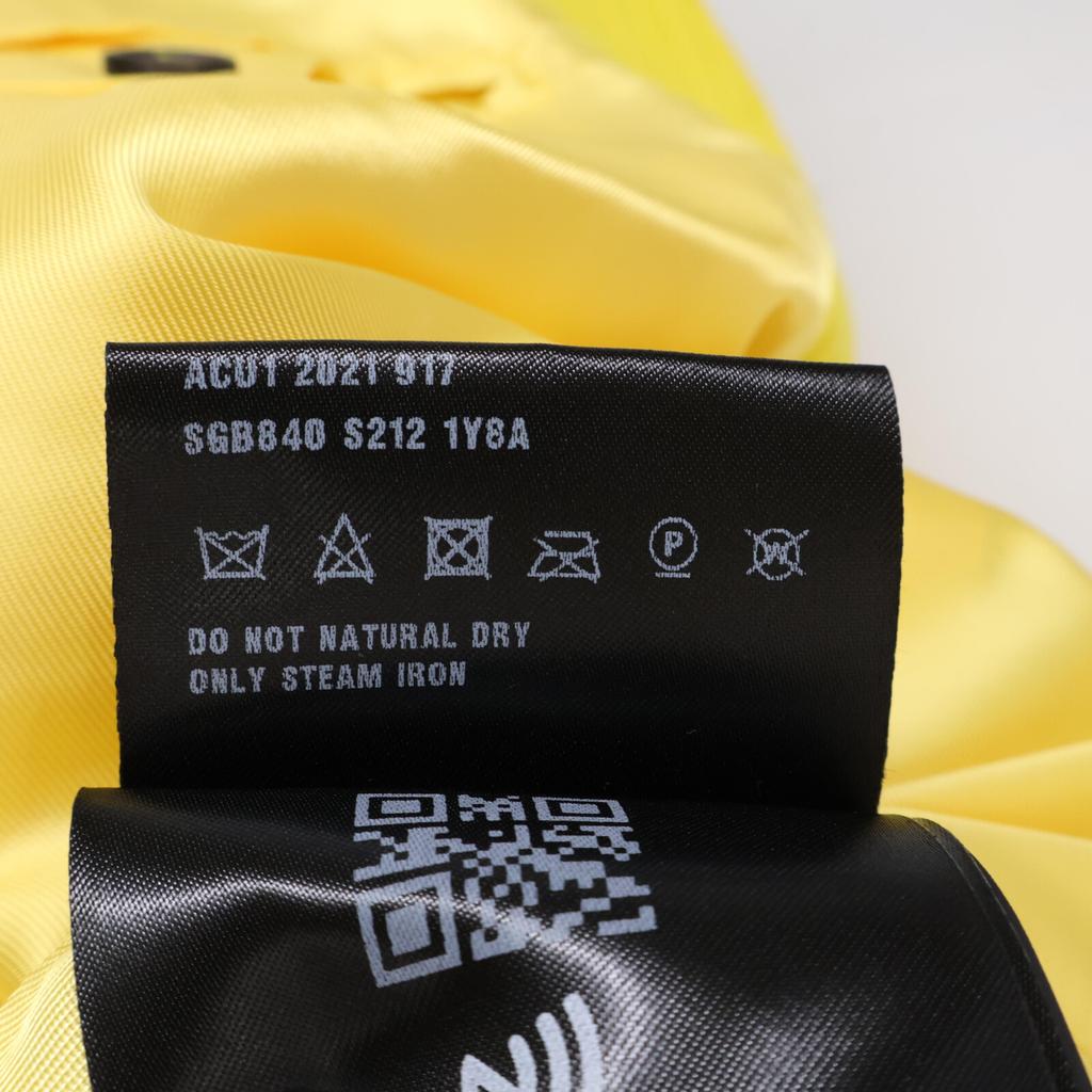 Prada [Domestic Regular] SGB840 Corduroy Long Coat 44 yellowUsed