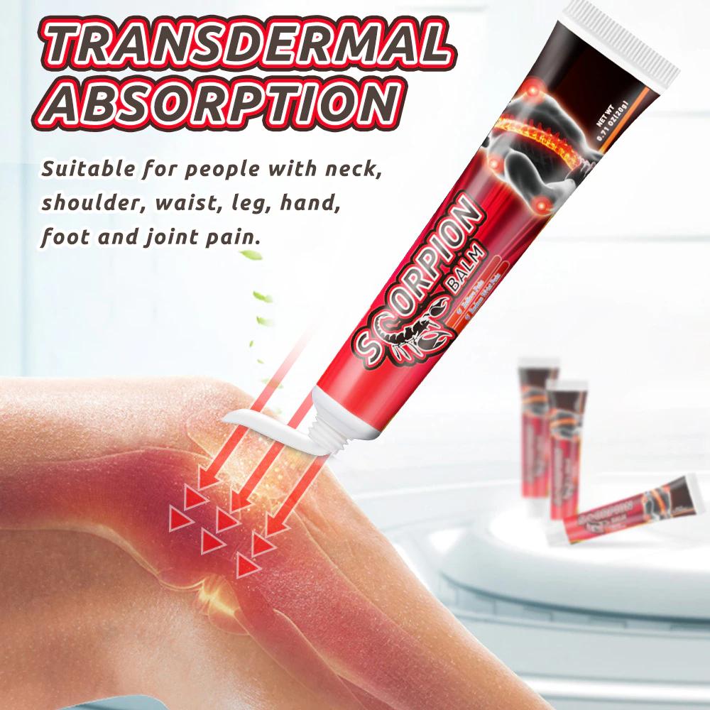 Scorpion Venom Pain Relief Ointment Rheumatoid Arthritis Joint Analgesic Cream Body Neuralgia Acid Lumbar Shoulder Sprain Oil Without Box