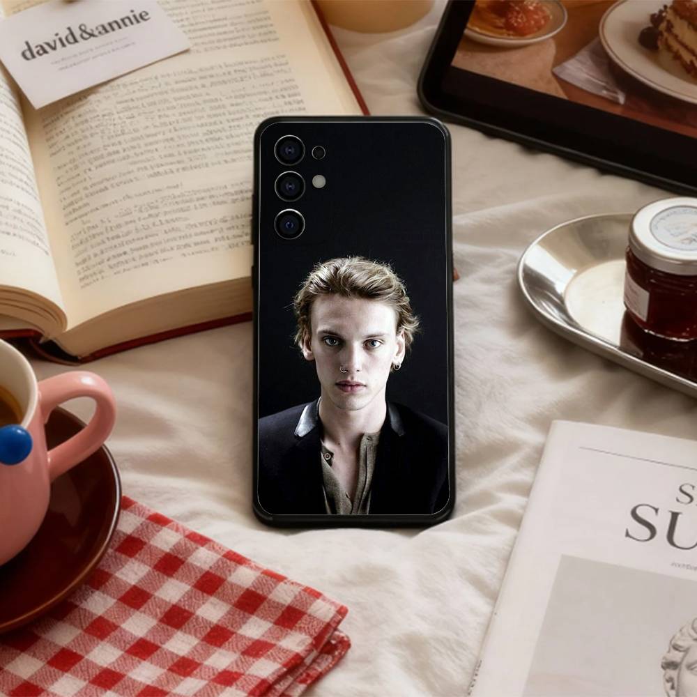 

Cool Actor J-Jamie C-Campbell Phone Case For Samsung S 25,24,23,22,30,21,10,9,Ultra,Plus,Lite,FE,4,5 G Soft Black Case Samsung S23plus5G