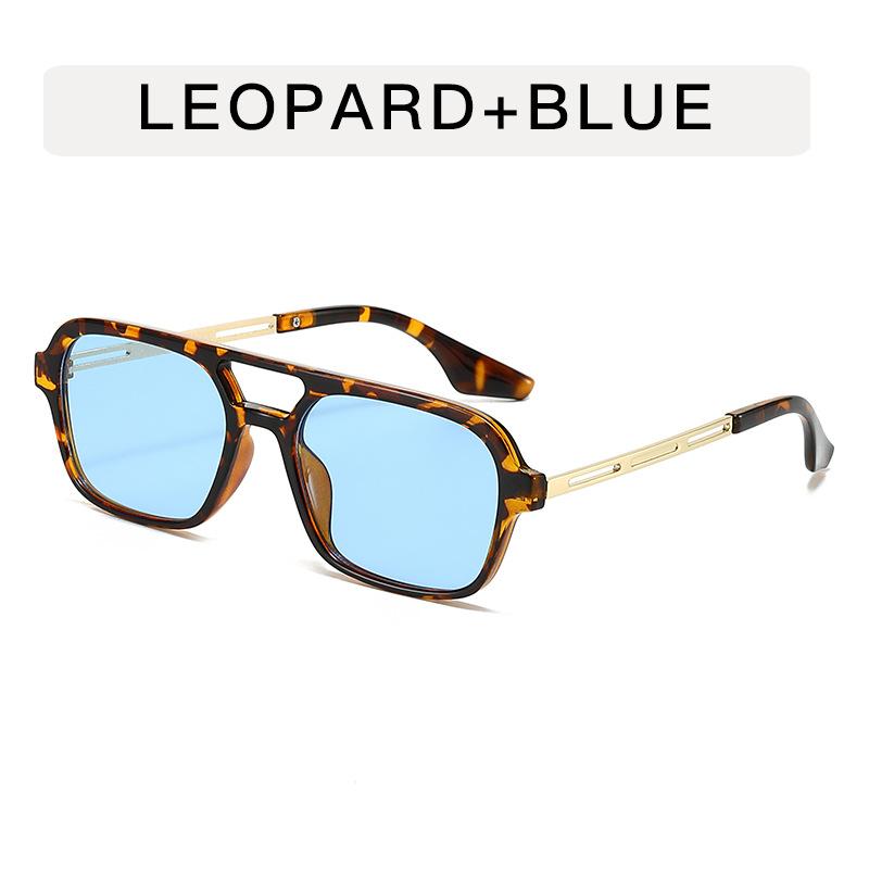 

European American Style Men s Sunglasses Square Shape Double Bridge Sun Glasses for Women Vintage Classic Female Glasses