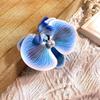 Fermagli per capelli a forma di fiore di giglio per donne ragazze Barretta Clip a pinza di granchio Fermagli per capelli per coda di cavallo Copricapo da bagno spiaggia Accessori per capelli