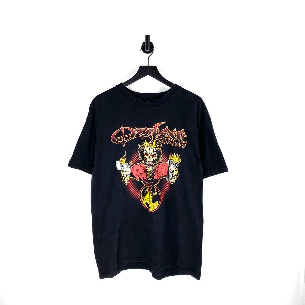 Vintage Ozzfest 2007 Tour T-Shirt 2 Seiten Kurzarm Herren Damen Tee S-5XL Unisex T-Shirt