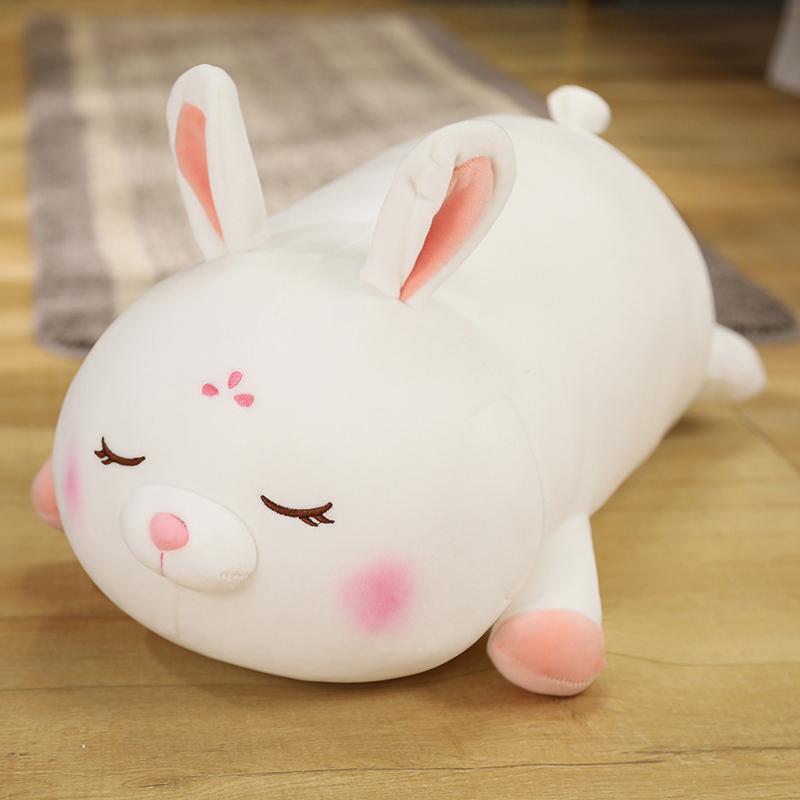 50~100Cm Squishy Cartoon Animal Plush Pillow Stuffed Pig Rabbit Bear Husky Doll Soft Plushie Sleeping Pillow Gift