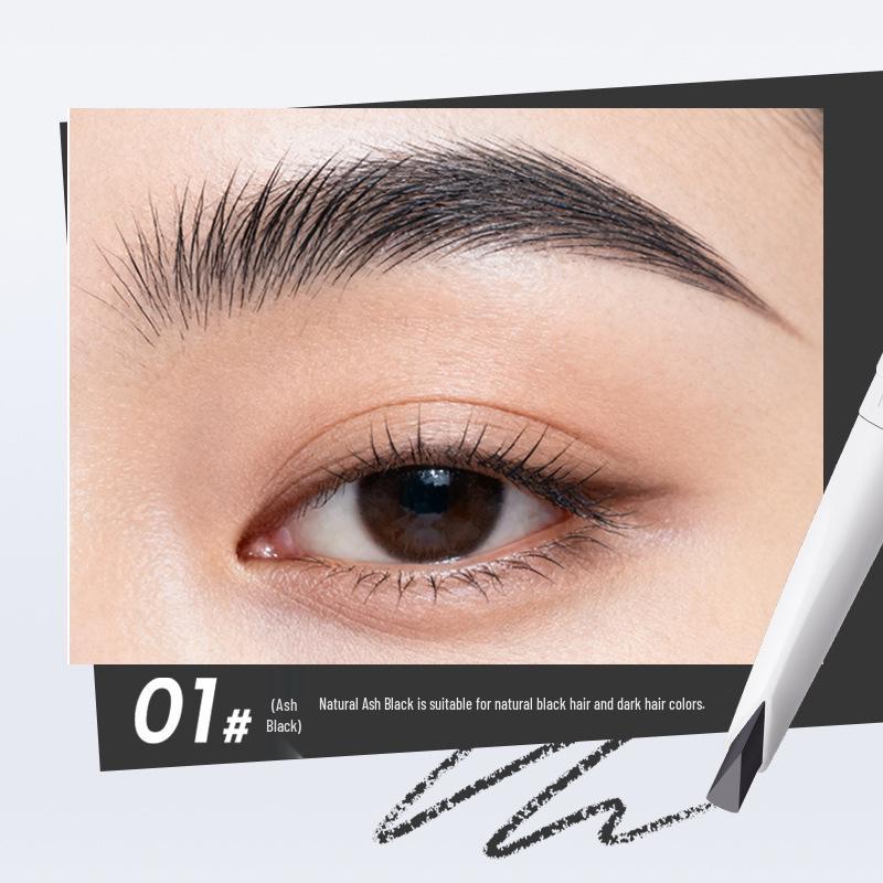 AMG Double-Ended 3D Eyebrow Pencil: Natural Definition, Easy Color, Long-Lasting, Smudge-Proof.