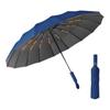 Automatic Large Sunshade Large Fully Automatic Folding Sun Protection Sun Parasol 24-rib Umbrella, All-weather Umbrella, Size, Women's Umbrella, (navy