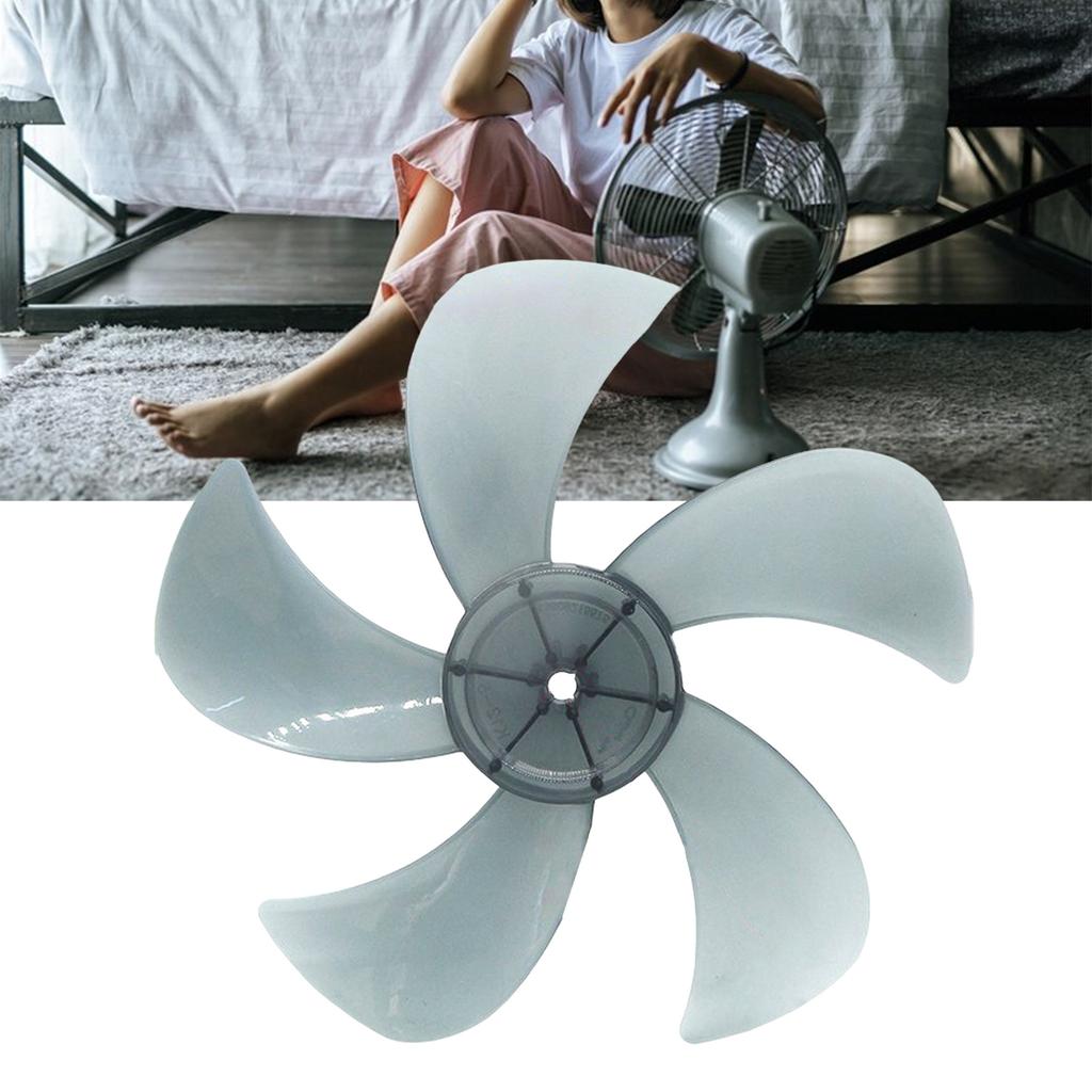 High Efficiency Replacement Fan Blade Plastic Texture Quiet Operation Desk Fan Leaf for Vertical Floor Desk Fans