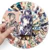 50 Ink Wash-Style Genshin Impact Character Waterproof Stickers for Computer, Water Bottle, Phone Case & Journal