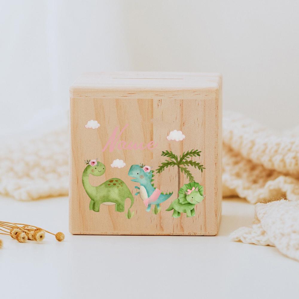 Personalized Wooden Piggy Bank for Kids, Personalized Animal Piggy Bank, Custom Name Gift for Toddler, Unique Birthday Gift