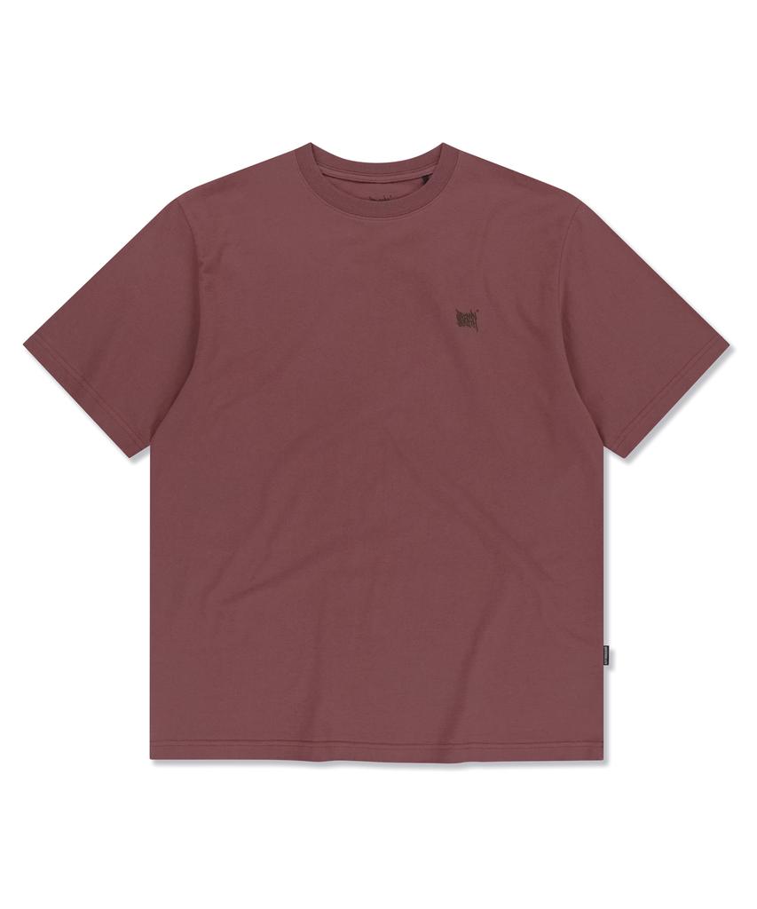 BROWNBREATH Tag Tee - Brick Red