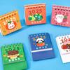 Fruit 2025 Calendar Mini Mini Desktop Calendar Cartoon Fruit Text Calendar  Desk