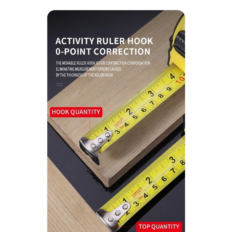 CM/IHCH Tape Measure Drop Resistant Thickened and Hardened 3/5/7.5/10M Tape Measure Measuring Tool