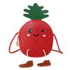 New Cute Pineapple Children's Bag Little Girl Messenger Bag Fashion Cartoon Shoulder Bag Baby Accessories Coin Purse