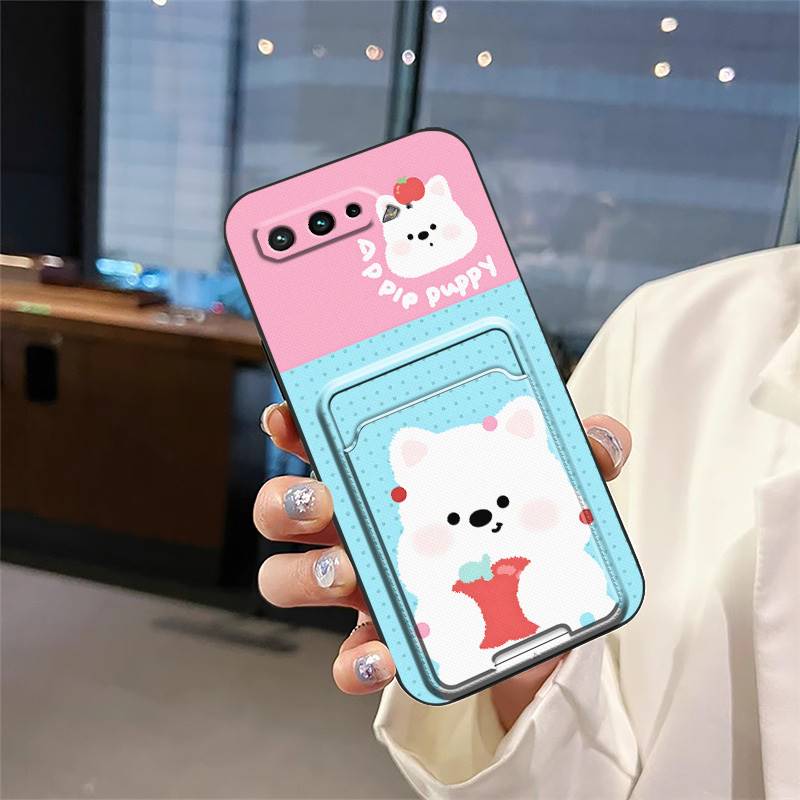 Graffiti Cute Phone Case For Asus ROG Phone5/5S/5Pro/5UltimateZS673KS Shockproof Cover Durable TPU Anti-knock Card Bag
