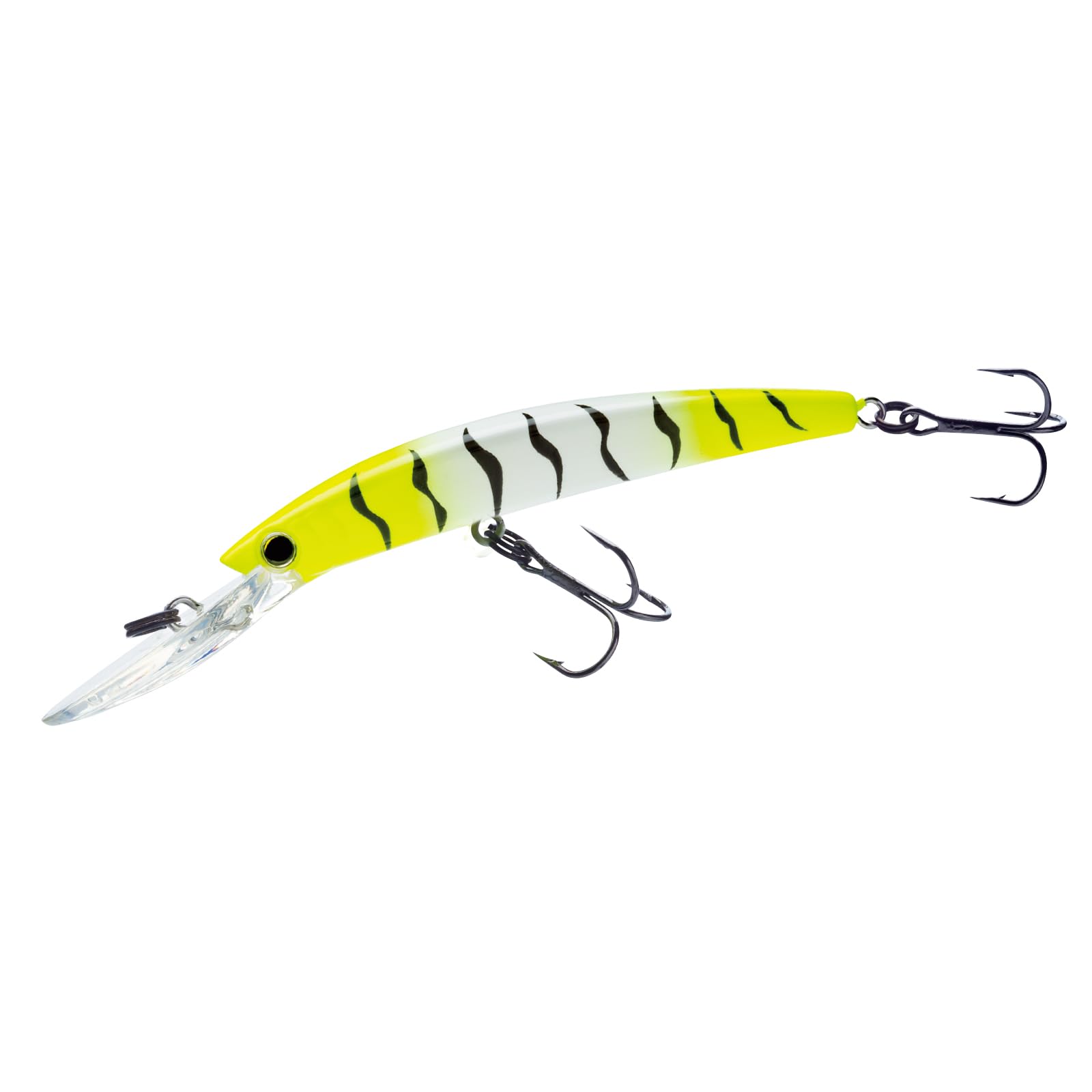 

Crystal Minnow DD Walleye Floating Chartreuse YO-ZURI Lure, 110mm, Color