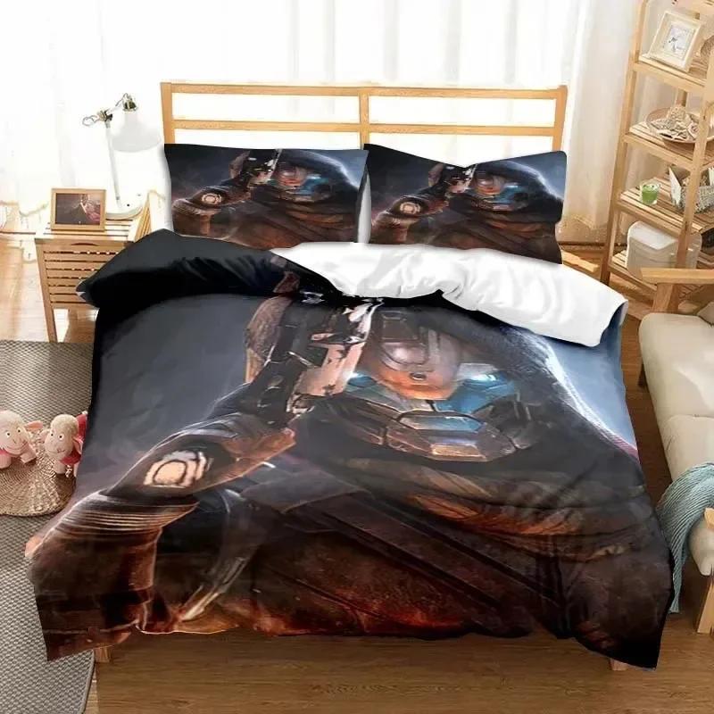 3D Printed Game Destiny Bedding Set Duvet Cover Bedroom Comforter Covers Single Twin King Size Quilt Cover Home Textile