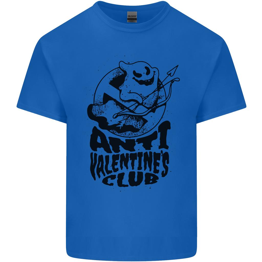 Anti Valentines Club RoUnisexce Single Day Unisexs Light Cotton TShirt