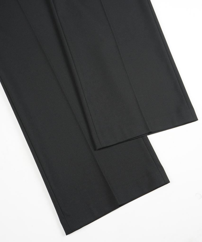 BIRBANTE Spandex Hidden Elastic Waist Slacks - Black