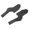 Passenger Foot Peg Extensions Aluminum Alloy Motorcycle Passenger Foot Pedals Extender Replacement for GT 125 200 GTS