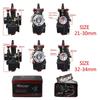 Motorcycle Universal Maikuni Black Carburetor For Maikuni Black PWK Carburetor KR150 21MM 24MM 26MM 28MM 30MM 32MM 34MM With Power Jet 2T 4T Racing
