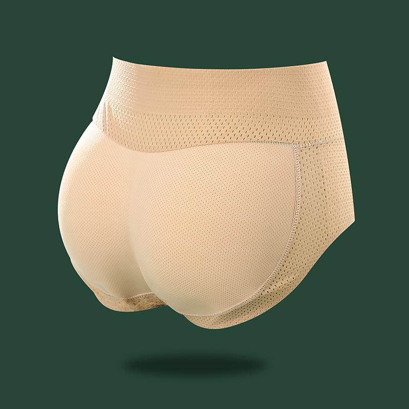 High-Waisted Tummy Control Lifting Panties for Women with Breathable Pad