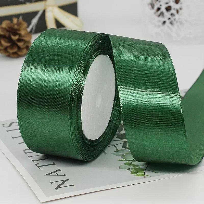 1 Volume 22 Meters Silk Satin Ribbons for Crafts Bow Handmade DIY Gift Wrap Party Wedding Decorative 6/10/15/20/25/40/50mm Tape