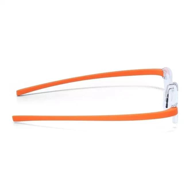 RSINC Combo Rimless Frame eyeglasses for unisex Silver Orange-Black White Tag A1 JL186701721496
