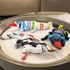 Colorful Resin Crocodile Ornament for Living Room or Office Decor