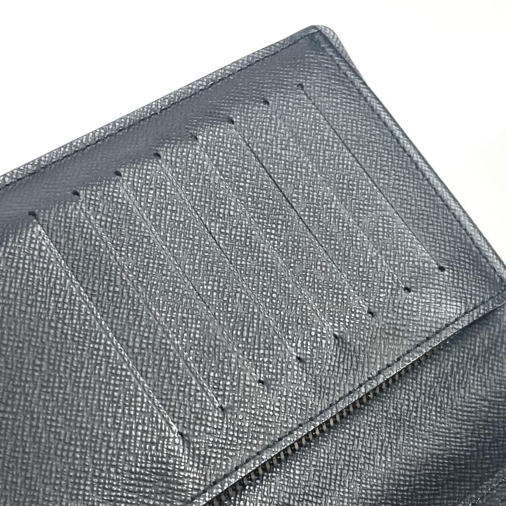 Louis Vuitton M60622 Epi Portefeuille Brazza  Long Wallet Epi Leather Noir Black