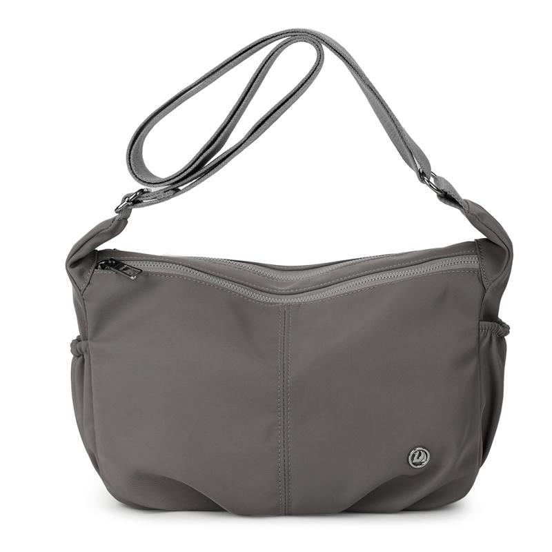 Bolsa Transversal Feminina Bolsa de Ombro Plissada para Exterior