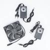 12025 120mm X 25 DC 12V Cooling Fan Connects To AC Speed Controller 110V 220V for Computer for Game Console Component Coolers