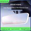 TPU Rearview Mirror Protective Cover for Tesla Model 3/Y - Car Modification Accessory