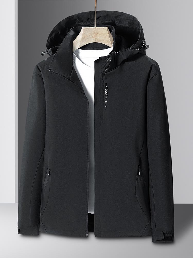 Men's and Women's American Style Autumn Outdoor Jacket - Lightweight Mountaineering Outerwear for Couples