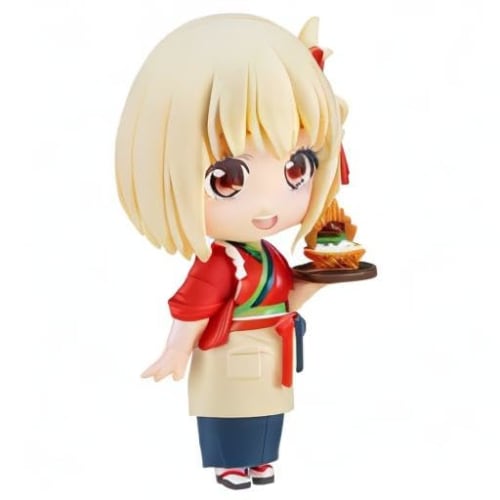 Nendoroid Lycoris Recoil Nishikigi Sensoku Cafe Ricorico Uniform Ver. Non-scale plastic painted action figure