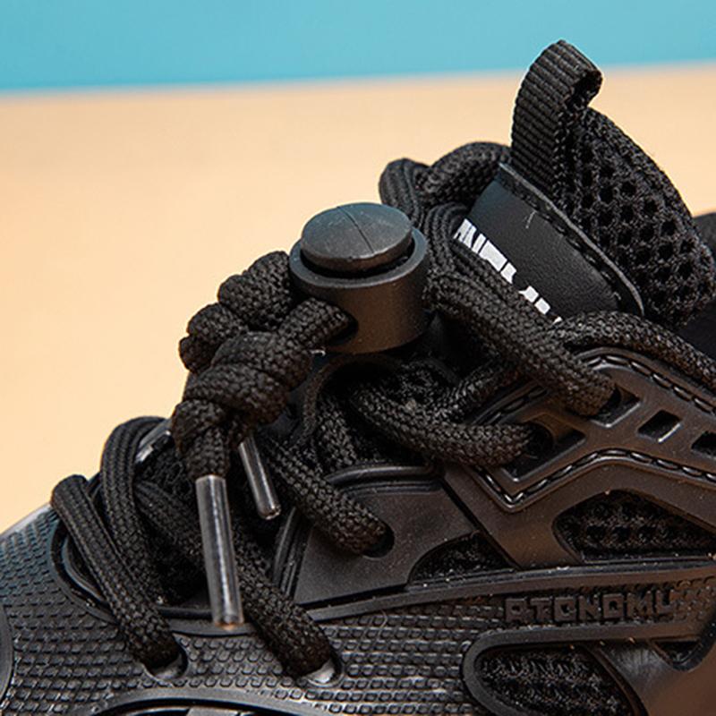 Детские дышащие сетчатые кроссовки. Детская нескользящая прочная уличная обувь — фото 9