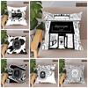 Fashion Brand D-Diptyques-es Pillow Case Home Decor Throw For Sofa Bed Car Room Decor Gift Idea