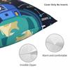 Space Universe Solar Big Bang Square Pillowcase Polyester Linen Velvet Creative Zip Decor Sofa Cushion Case 18"