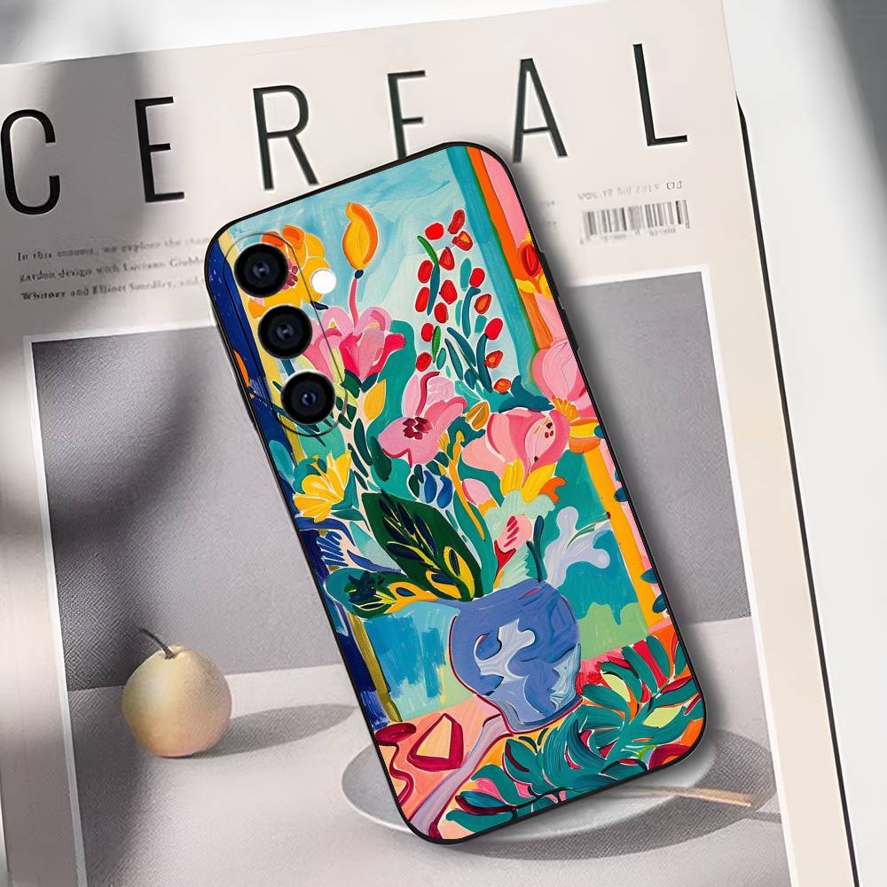 Master of Color Henri Matisse Painting Phone Case Silicone Soft For Samsung Galaxy A73,A72,A71,A70,A53,A52,A51
