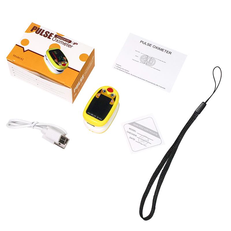 Children's Bluetooth Pulse Oximeter Finger Clip - Heart Rate & Oxygen Monitor, In Stock